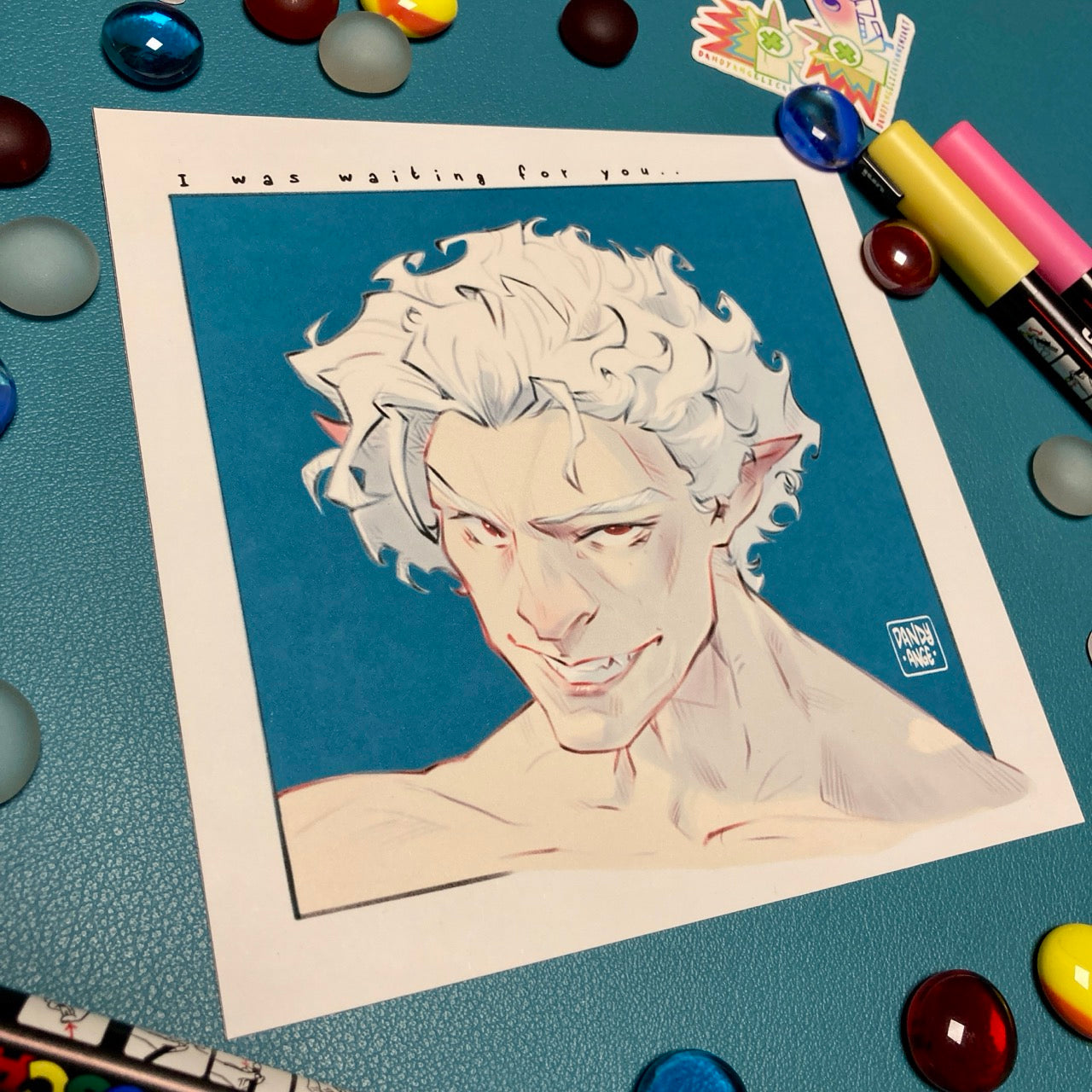 I was waiting for you - Print