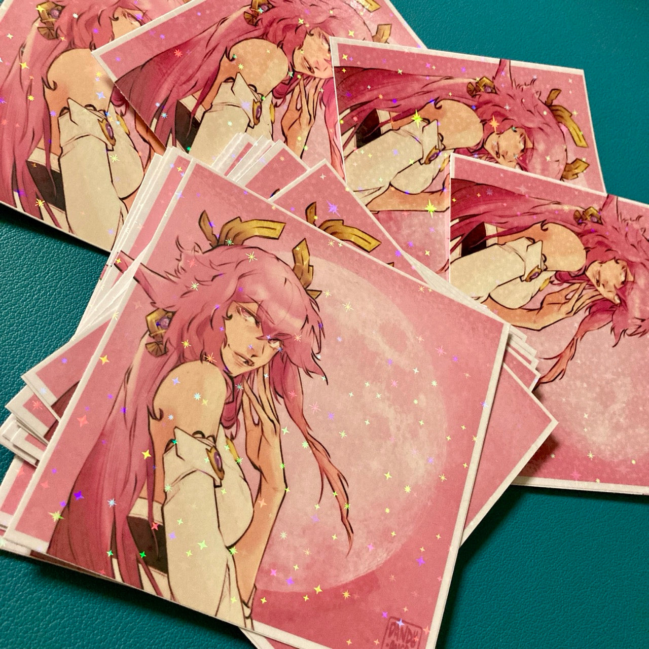 Moon Fox - Print & Holo Print