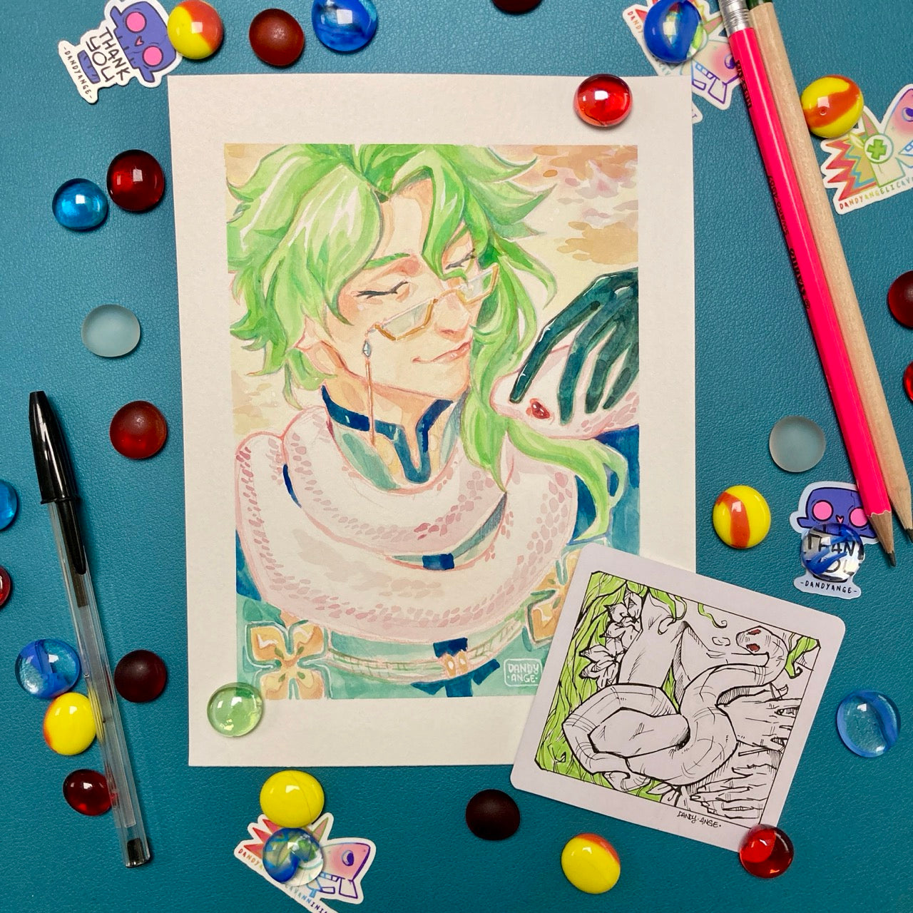 Bubu Pharmacy Boss - Original Artwork + Gift