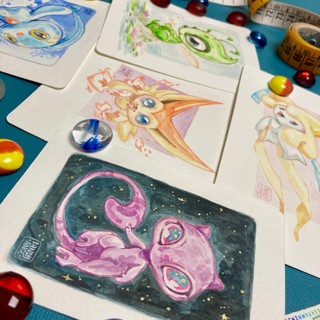 PokéPack - Original Artwork + Gift (Set of 5)