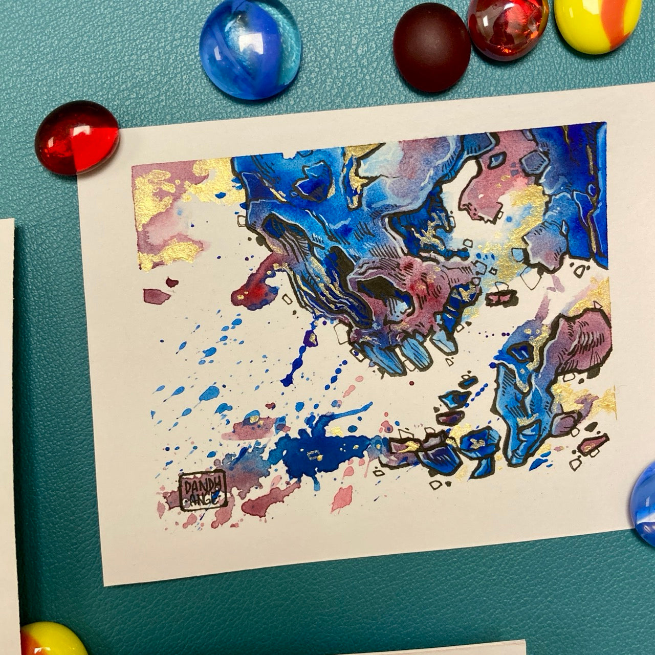 Discovered Skulls - Original Artwork (Set of 6)