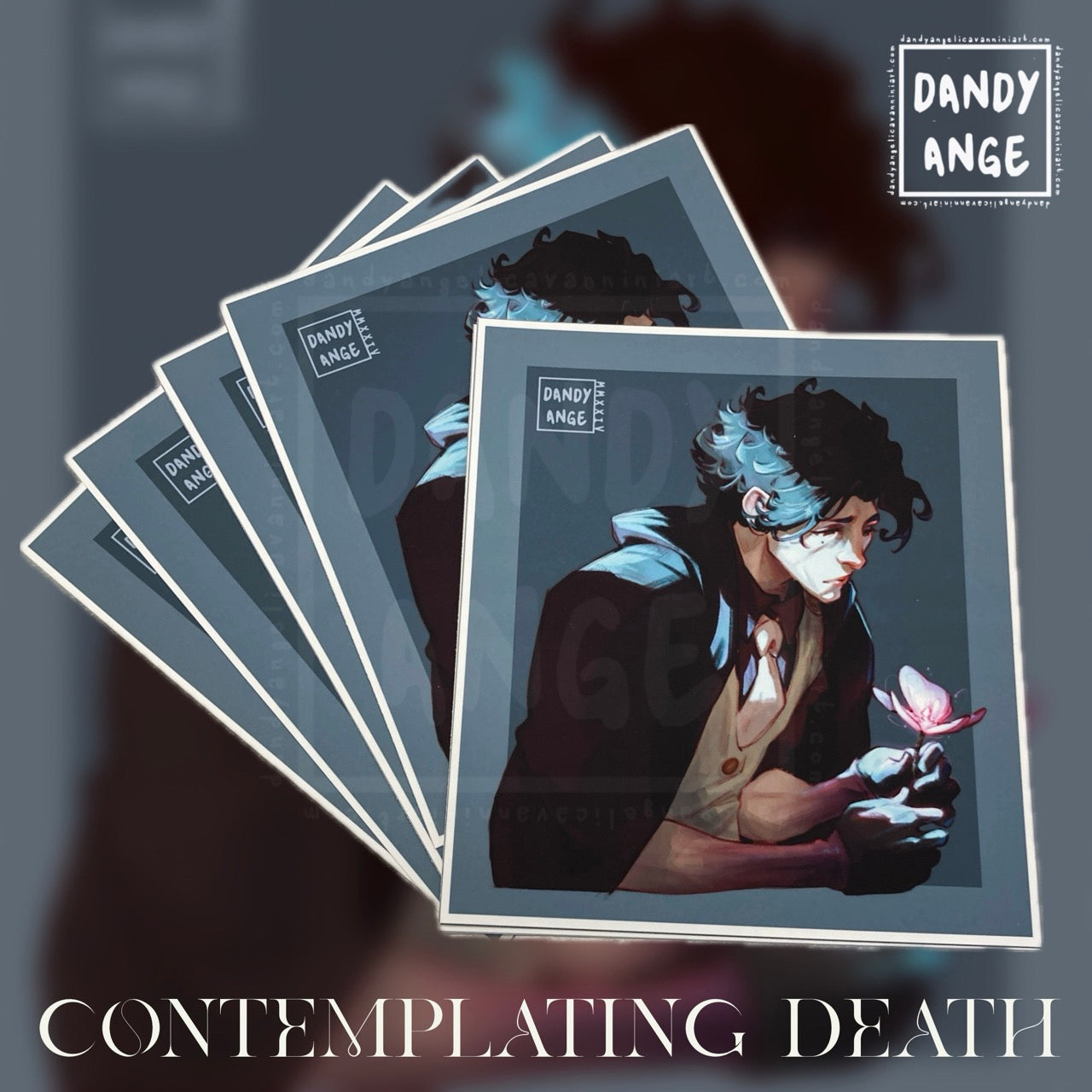 Contemplating Death - Print