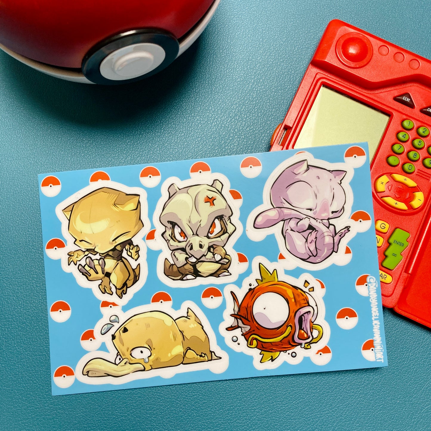 Poké 2 - Sticker Sheet