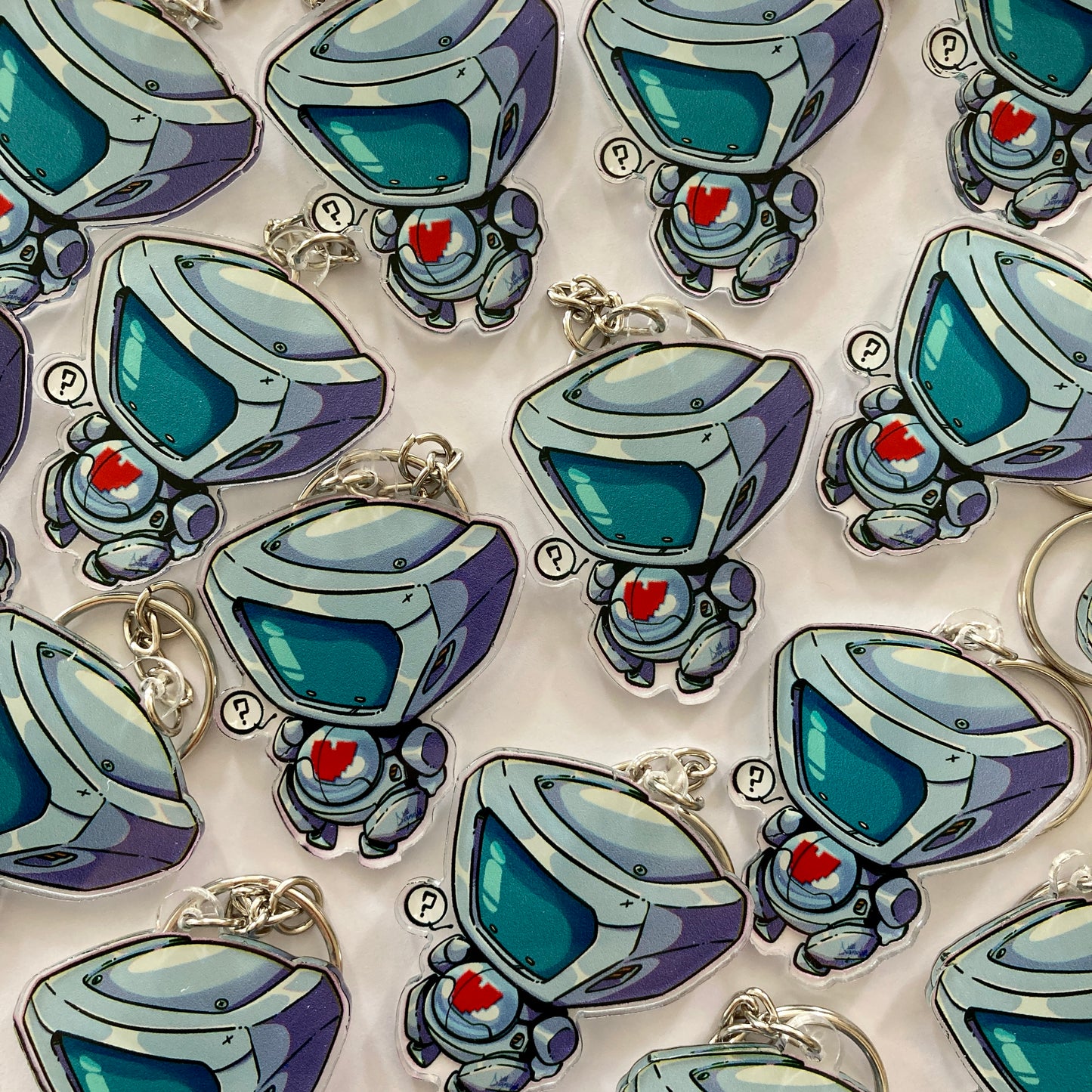 Love Robot - Keychain
