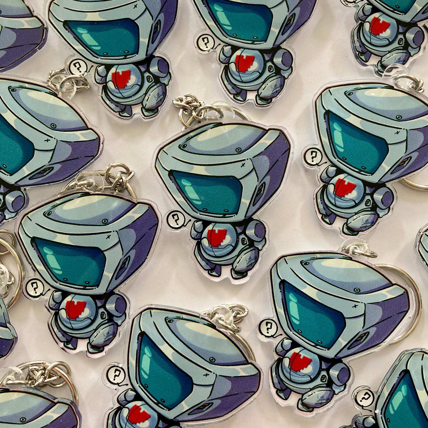 Love Robot - Keychain