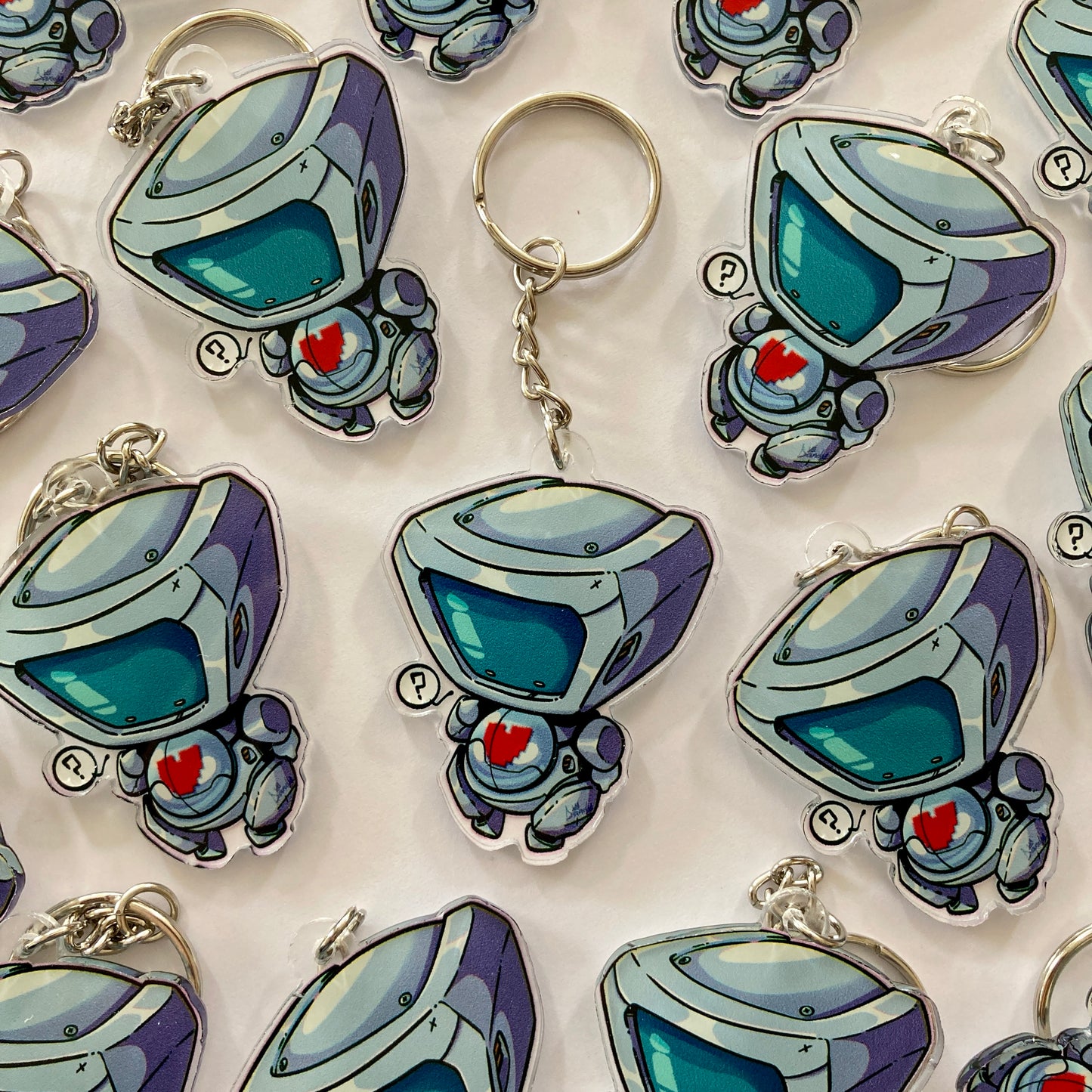 Love Robot - Keychain