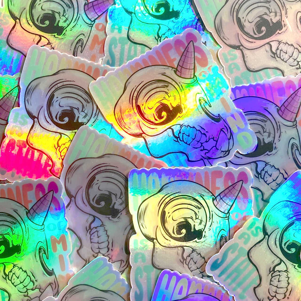 HiaSoM - Holo Sticker