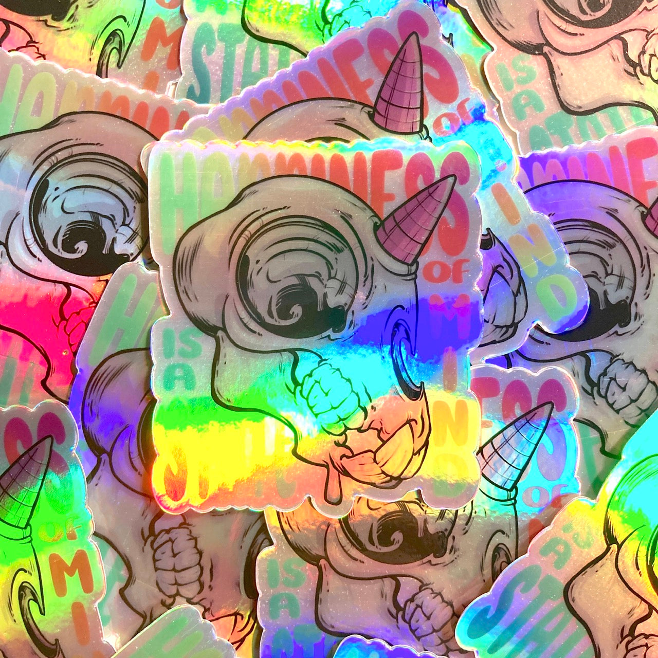 HiaSoM - Holo Sticker