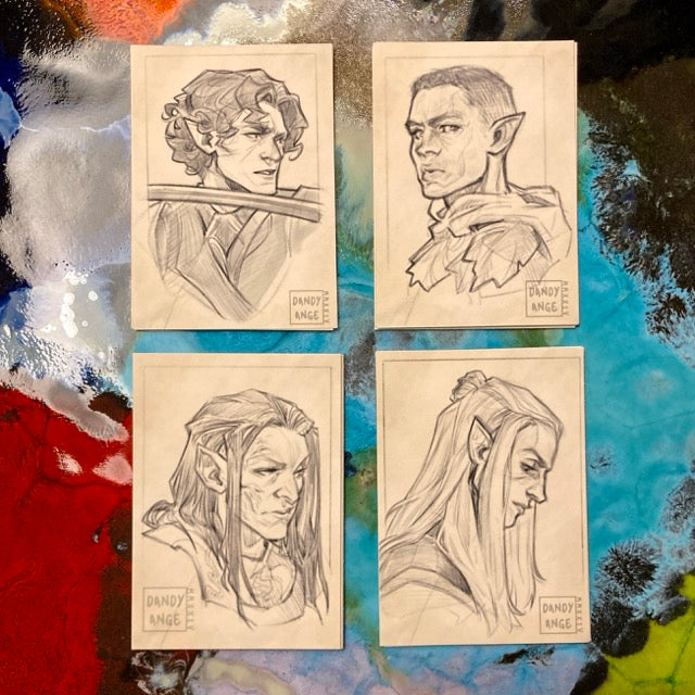 Portraits from Middle Earth - Print Set